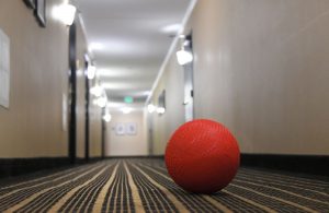 Ghost of Molly's red ball at the Lord Baltimore Hotel